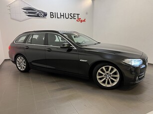 BMW 520 d xDrive 190hk Värmare/Läder/M-ratt/Krok/Nyservad/1Brukare