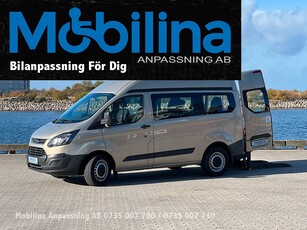 Ford Transit Custom handikappanpassad bil Rullstolsbil