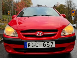 Hyundai Getz 5-dörrar 1.4 Bensin 97HK Nybesiktigad