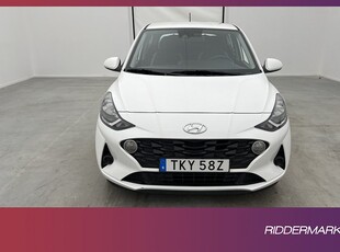 Hyundai i10 1.0 67hk Essential CarPlay Rattvärme Farthållare