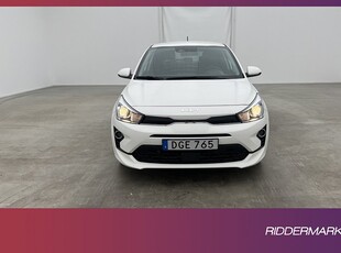 Kia Rio 1.0 100hk Advance Värmare Kamera CarPlay Rattvärme