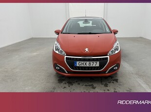 Peugeot 208 1.2 VTi 83hk Signature Pano Sensorer Farthållare