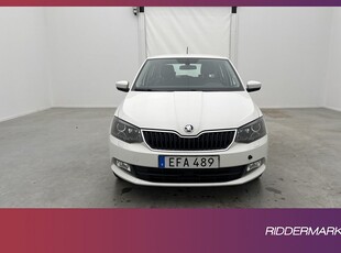 Skoda Fabia 1.0 TSI 110hk Style Värmare Sensorer CarPlay