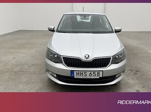 Skoda Fabia 1.0 TSI 95hk Style Sensorer CarPlay Farthållare