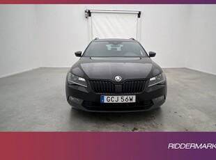 Skoda Superb TDI 4x4 190hk SportLine Canton Värm Kamera Drag