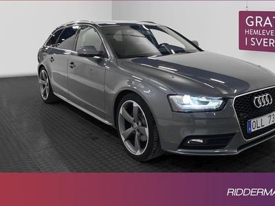 Audi A4Avant 2.0 TDI Q Sports edition Skinn Navi Värmare 2014, Kombi