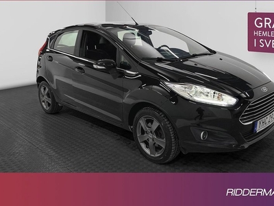 Ford Fiesta1.0 EcoBoost Lågskatt 0.37l mil Nybes 2016, Halvkombi