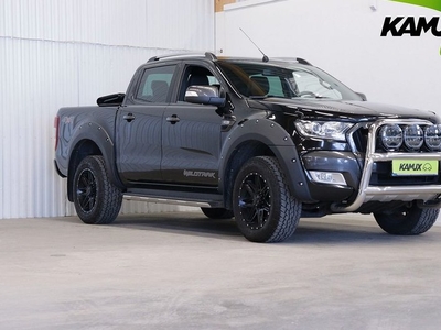 Ford RangerDouble Cab 3.2 TDCi 4x4 Wildtrack Drag Värmare 2018, Pickup