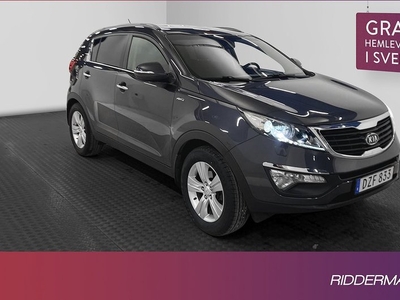 Kia Sportage2.0 CVVT 4WD Värmare Kamera Navi Drag 2011, SUV