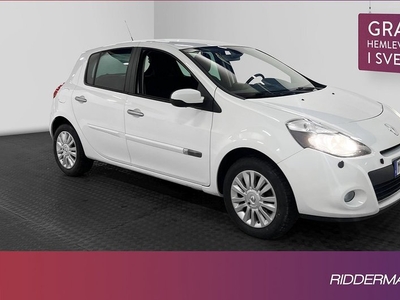 Renault Clio1.5 dCi Värmare Dragkrok 0.4l mil 2012, Halvkombi