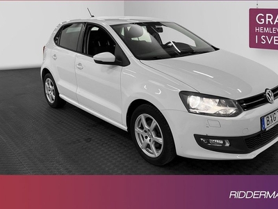 Volkswagen Polo1.4 Comfortline Värmare Välservad 2014, Halvkombi