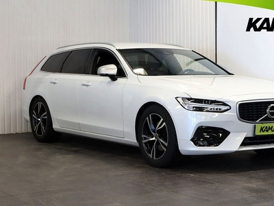 Volvo V90D3 R-Design Rattvärme B-Kamera BLIS Ventilerade Säten VoC 2018, Kombi