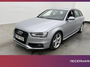 Audi A4 2.0 TDI Quattro 190hk S-Line Sensorer Dragkrok