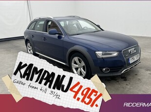 Audi A4allroad 2.0 TDI Q En-Brukare Skinn 2015, Kombi