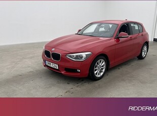 BMW 116i M&K-Värm Sensorer Keyless Elstol Bluetooth 2014, Halvkombi