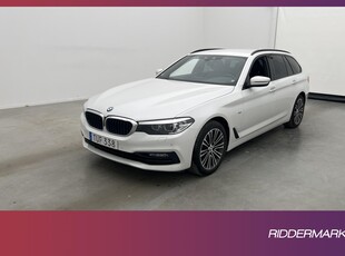 BMW 520 d xDrive Sport Line HiFi Kamera Navi Skinn Drag