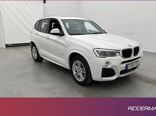 BMW X3xDrive20d M-Sport Pano H K 360° Navi M-Värm HUD 2015, SUV