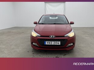 Hyundai i20 1.4 Automatisk 101hk Premium Rattvärme