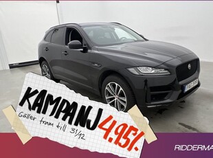 Jaguar F-PaceAWD R-Sport Pano Meridian 2017, SUV