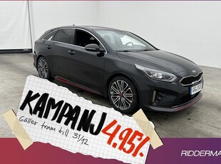 Kia Cee´dProGT 1.6 T-GDI JBL Navi B-Kamera 2019, Halvkombi