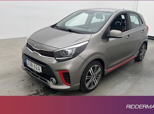 Kia Picanto1.0 T-GDI GT-Line Kamera Skinn CarPlay 2019, Halvkombi