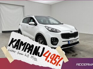 Kia Sportage2.0 CRDi AWD GT-Line Pano Skinn Kam 2016, SUV