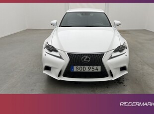 Lexus IS 250 V6 208hk F Sport M-Värmare Sensorer Rattvärme