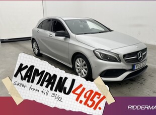 Mercedes A200Benz A 200 d AMG H K Kamera Na 2017, Halvkombi