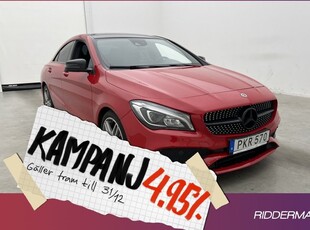 Mercedes CLA200Benz CLA 200 AMG Pano Kamera 2017, Sportkupé