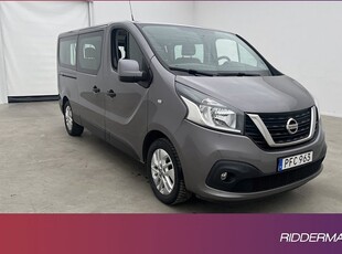 Nissan NV300Kombi Lång 1.6 Värmare Drag Farthållare 9-Sits 2017, Minibuss