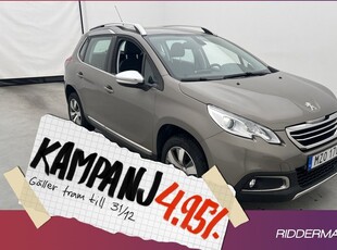 Peugeot 20081.2 Allure Sensorer Halvski 2016, SUV