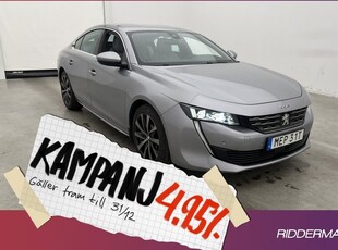 Peugeot 5081.6 PureTech Allure Sensorer 2019, Sedan