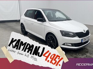 Skoda Fabia1.2 TSI Monte Carlo Pano Sensor 2016, Halvkombi