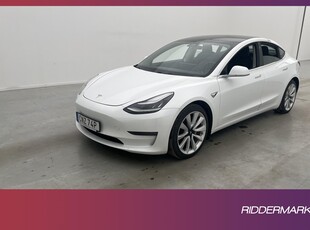 Tesla Model 3 Long Range AWD Svensksåld Autopilot Panorama