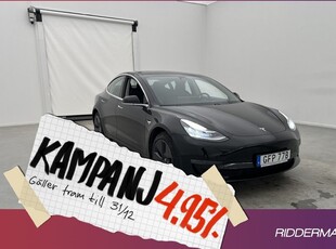 Tesla Model 3Long Range AWD Panorama Autopilo 2020, Halvkombi