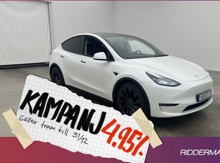 Tesla Model Y Performance AWD Svenskså 2022, SUV