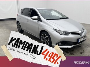 Toyota AurisHybrid e-CVT Active Plus Ka 2016, Halvkombi