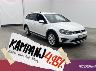 Volkswagen GolfAlltrack TDI 4M D-Värmare 2016, Kombi