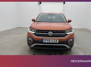 Volkswagen T-CROSS 1.0 TSI 116hk Cockpit Kamera CarPlay Drag