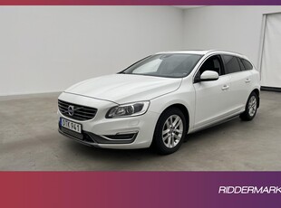 Volvo V60 D4 181hk Summum VOC Taklucka Värm Skinn Navi Drag