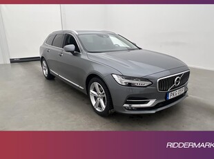 Volvo V90 D4 190hk Inscription Skinn Keyless Sensorer Drag