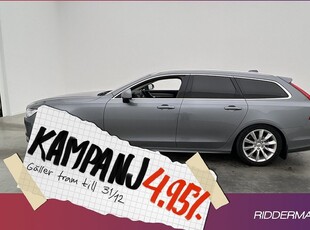 Volvo V90D4 Momentum D-Värmare VOC Kamera 2019, Kombi