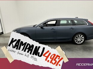 Volvo V90T4 P-Värmare VOC Skinn B-Kamera 2019, Kombi