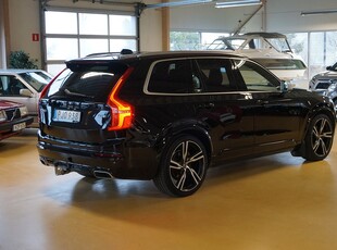 Volvo XC90 D5 235hk AWD Aut R-Design Drag 7Sits HUD B&W GPS