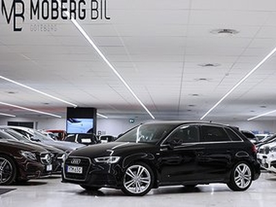 Audi A3 Sportback 2.0 TDI 150hk S-Line PDC Värmare Carplay