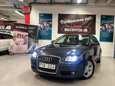 Audi A3SB 2.0 TFSI quattro Ambition Prosport Skinn 1Ägare 2007, Halvkombi