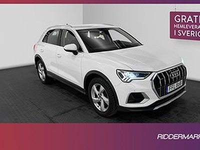 Audi Q3 40 TFSI Q 190hk Proline Cockpit Värmare Drag MOMS