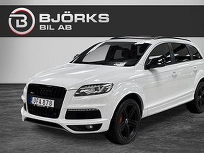 Audi Q7 3.0 TDI Q S-Line 7-sits Panorama Drag Navi Värmare