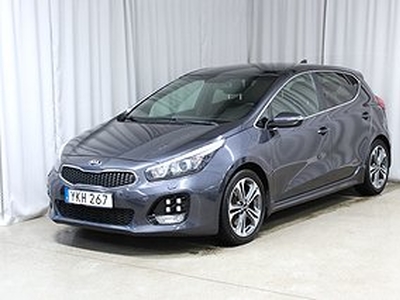 Kia CEED 1.6 CRDi 136HK GT-Line, Automat, 1 Ägare, S&V-hjul