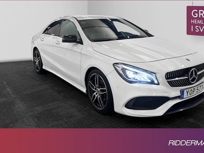 Mercedes CLA200Benz CLA 200 Coupé AMG Sport Kamera Välservad 2018, Sportkupé